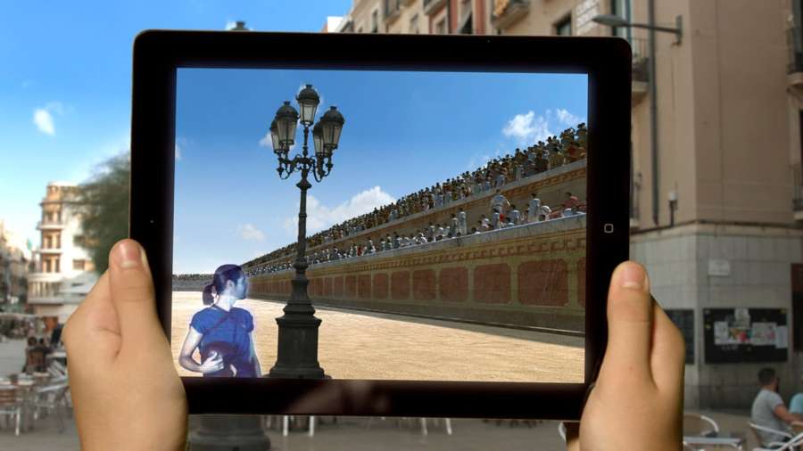 La realidad virtual permite recrear y visitar escenarios de la antigüedad