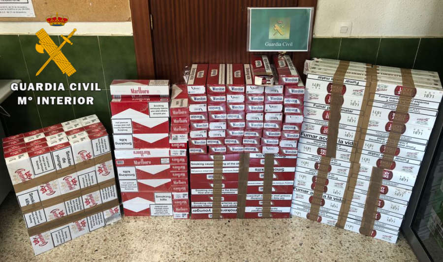 Desarticulado en Navarra un grupo de distribución ilegal de tabaco por España