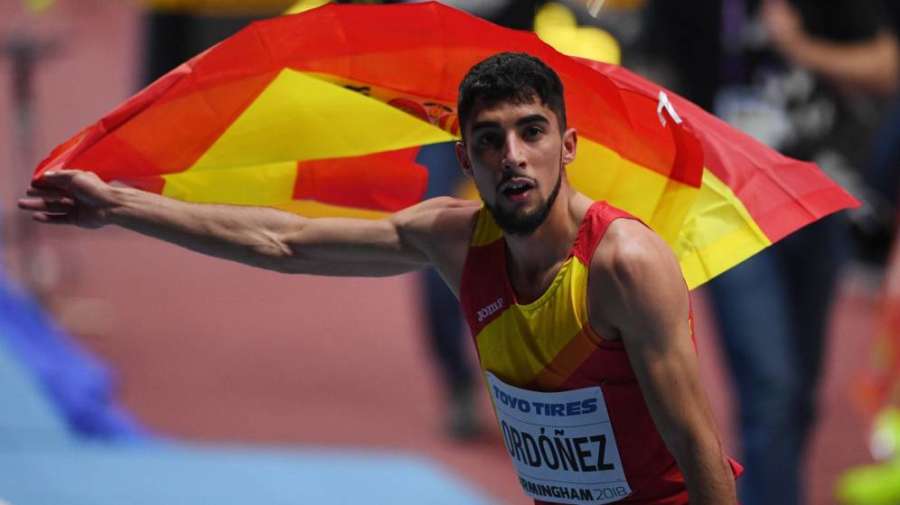 Saúl Ordóñez bate el récord de España de 800 metros