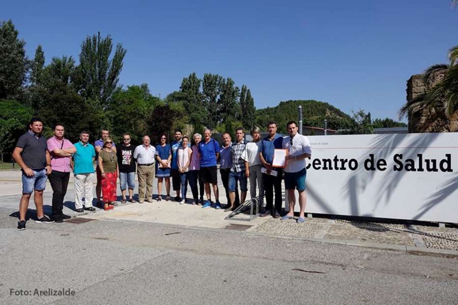 Ayuntamientos y responsables públicos de la Comarca de Sangüesa denuncian la falta de pediatras