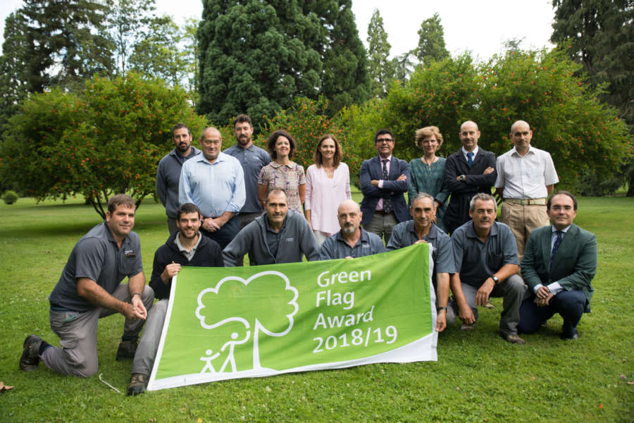La Universidad de Navarra recibe el reconocimiento internacional 'Green Flag Award'