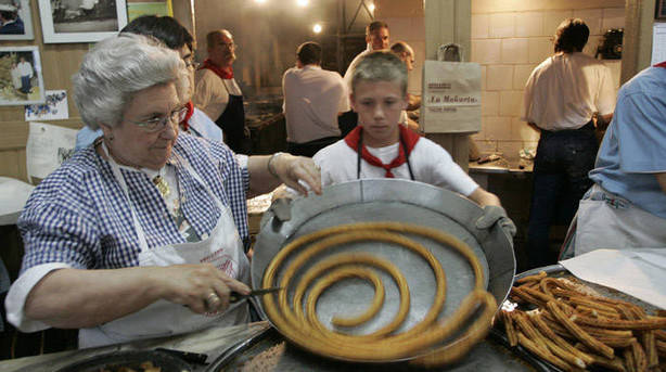 Churrería la Mañueta, 150 años endulzando las mañanas de los Sanfermines