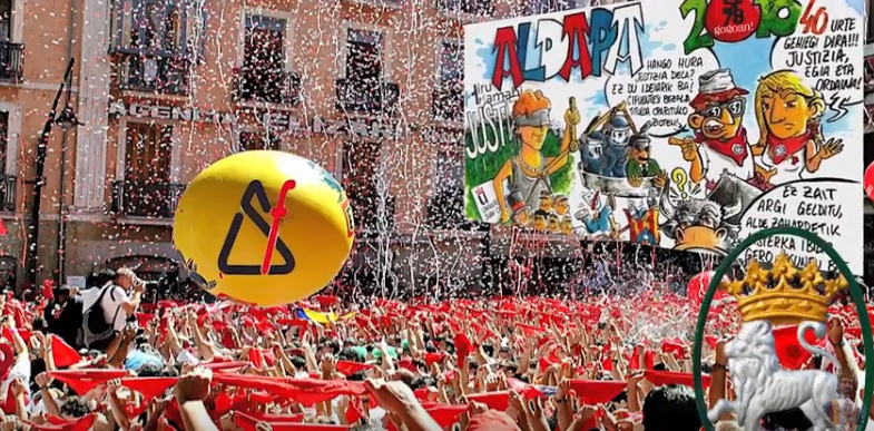 La Pamplonesa felicita las fiestas de San Fermín 2018 en vídeo