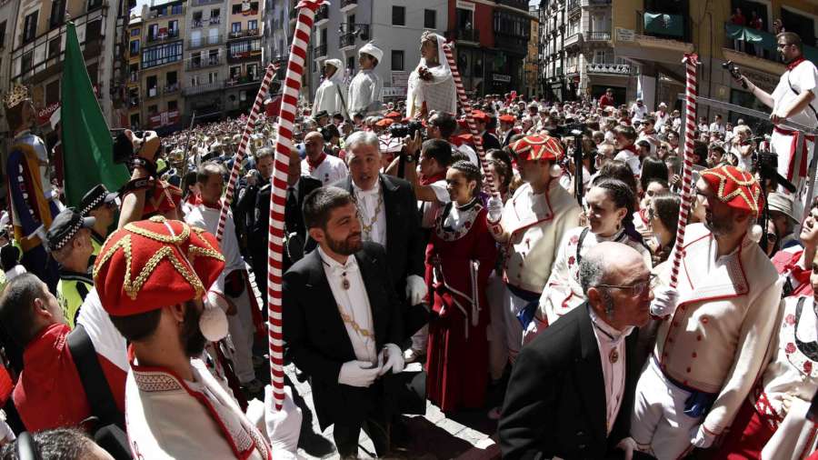 La Octava y la despedida de los Gigantes centran los actos del último día de Sanfermines