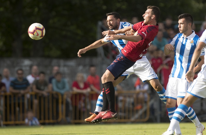 3-2. Un buen Osasuna cae ante la Real Sociedad en Vergara