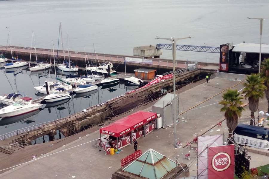 La caída de la plataforma de Vigo causó 377 heridos, solo 7 siguen ingresados