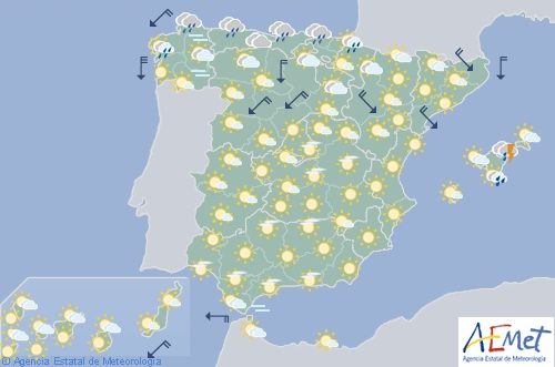 Hoy en España, se esperan tormentas fuertes en Cataluña y Baleares