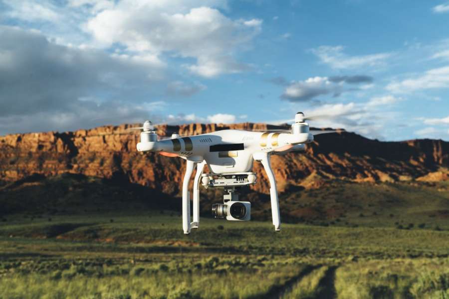 Utilización de drones en la topografía