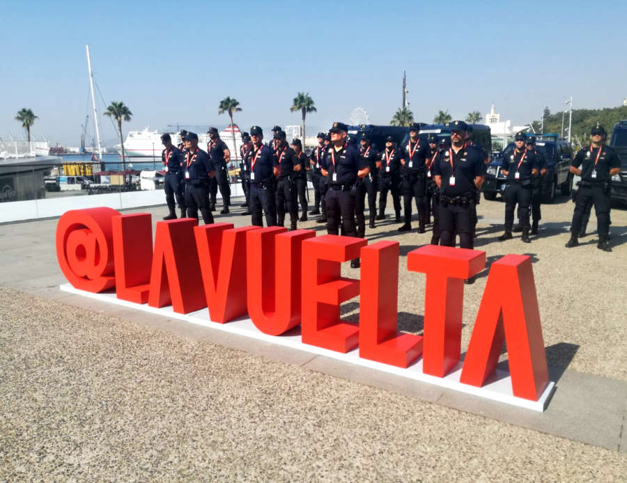 Policía Nacional dará seguridad y protección en cada etapa de La Vuelta a España