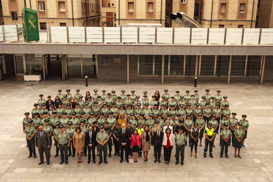 La Reina preside el acto del 30º Aniversario de la mujer en la Guardia Civil