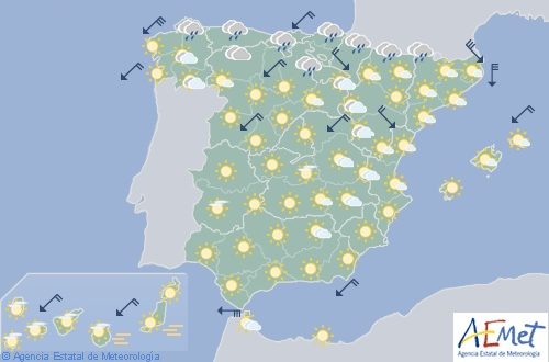 Hoy en España, calor en el suroeste, Costa Mediterránea y Canarias