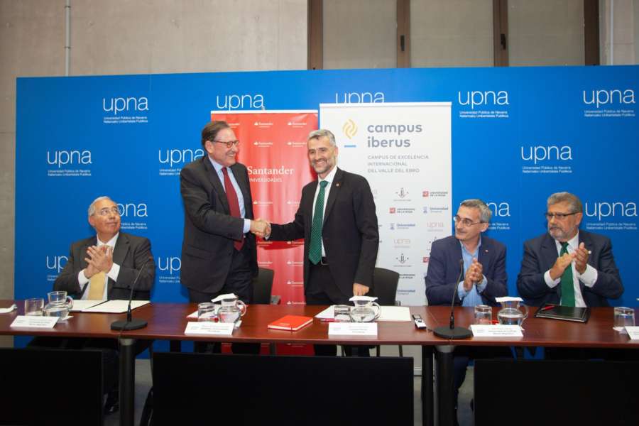 Campus Iberus y Banco Santander promoverán el desarrollo social y territorial del Valle del Ebro