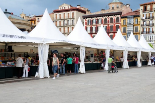 La I Feria del Libro de Navarra tendrá lugar del 28 de mayo al 6 de junio