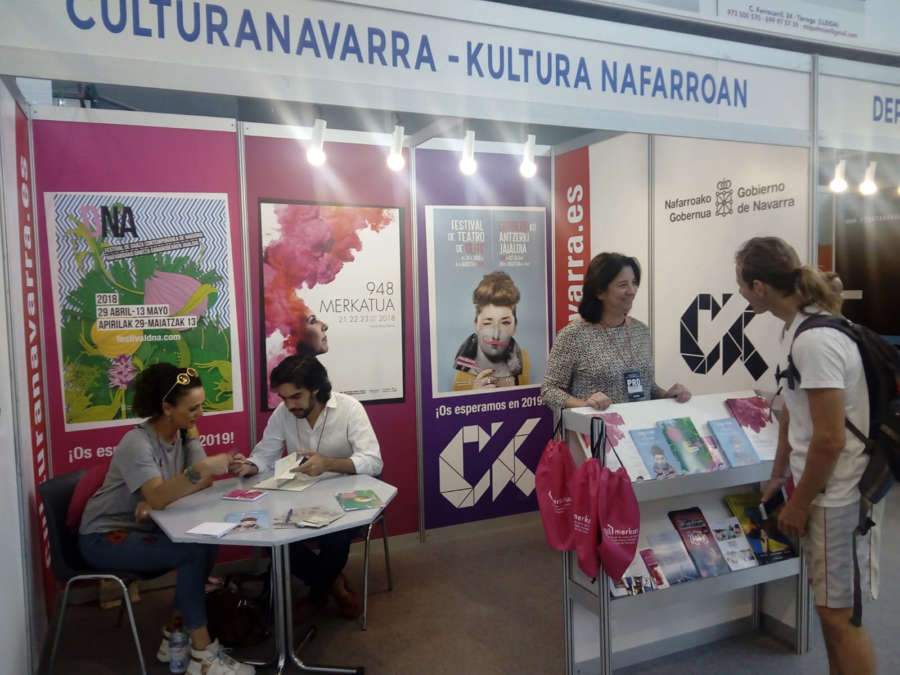 948 Merkatua, DNA y el Festival de Teatro de Olite participan en la Feria de Tàrrega