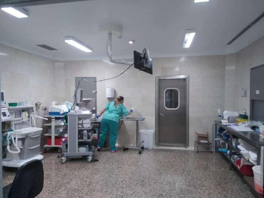 El Hospital de Tudela renueva el abastecimiento de agua del bloque quirúrgico y remodela la Unidad de Digestivo