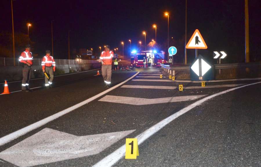 Un vecino de Olazagutía (Navarra) ha muerto en un accidente de moto en la A-1, en Alsasua