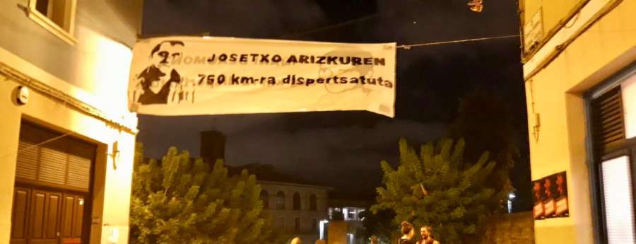 El PSN denuncia la ofensa a la ciudadanía por pancartas de apoyo a ETA en las fiestas de San Fermín de Aldapa