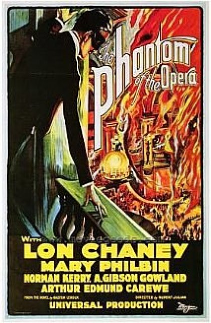 AGENDA: 27 de septiembre, en filmoteca de Navarra, cine: 'El fantasma de la Ópera'