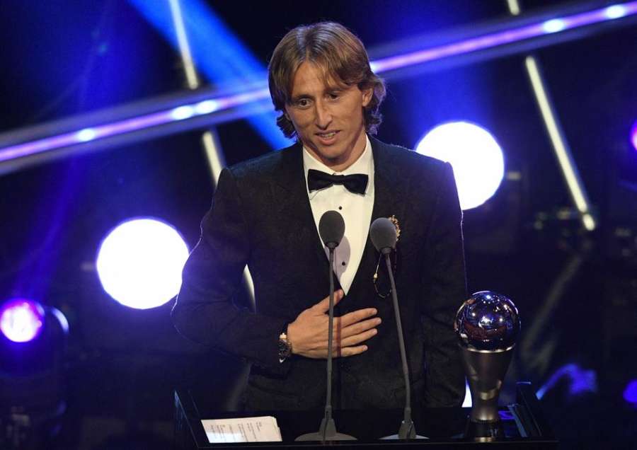 Luka Modric se impone a Cristiano Ronaldo en el 'The Best'