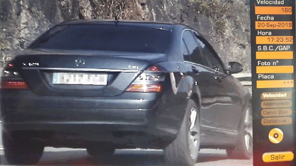 Cazado un conductor circulando a 160 km/h en la N-121-A, vía limitada a 90
