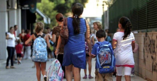 Las familias navarras pagarán unos 330 por hijo en la vuelta al colegio, según Irache