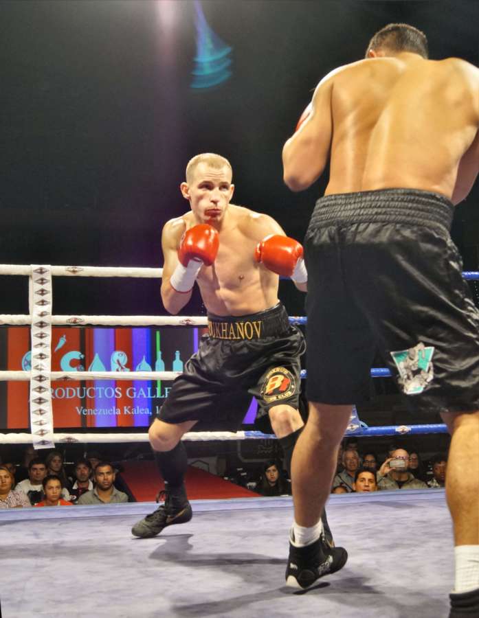 Sukhanov se impone por KO en su primer combate a 6 asaltos en Vitoria