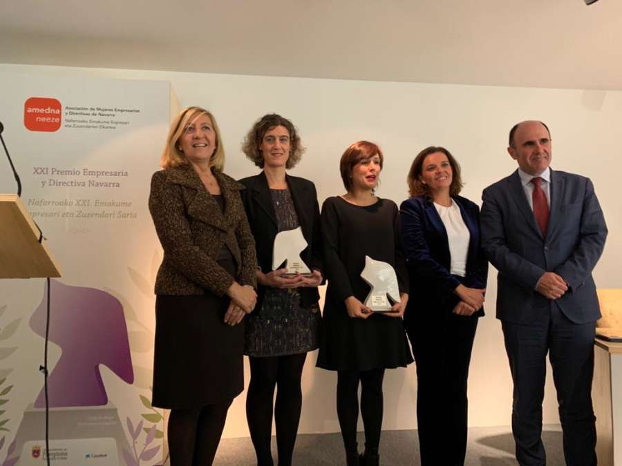 Entrega de los premios XXI Empresaria y Directiva Navarra 2018 de AMEDNA