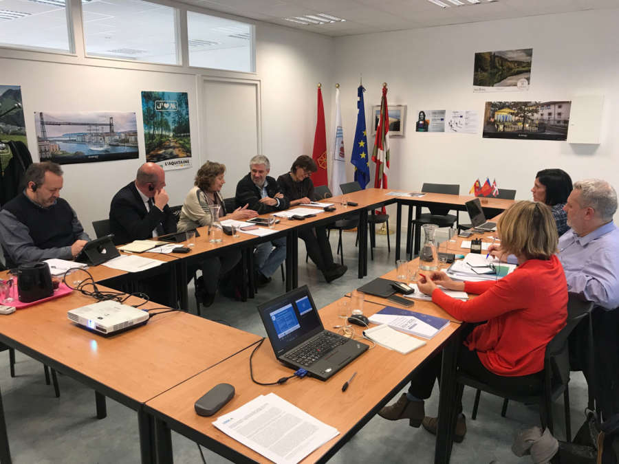 Elizalde participa en Hendaya en la constitución del grupo de trabajo sobre Madera y Bosque de la Eurregión