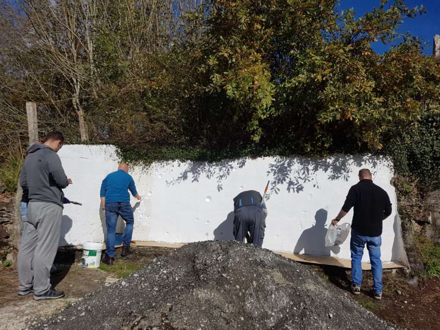 Esparza (UPN) muestra su reconocimiento a las personas que han borrado las pintadas donde asesinaron a Beiro
