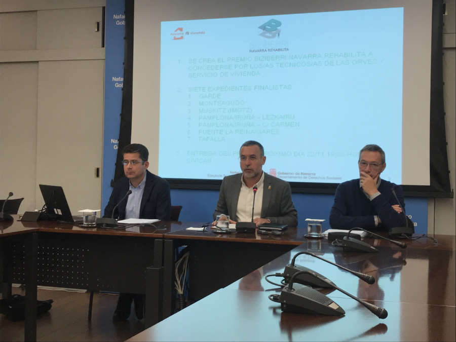 Rehabilitadas 4.653 viviendas en Navarra en diez primeros meses, un 30% más
