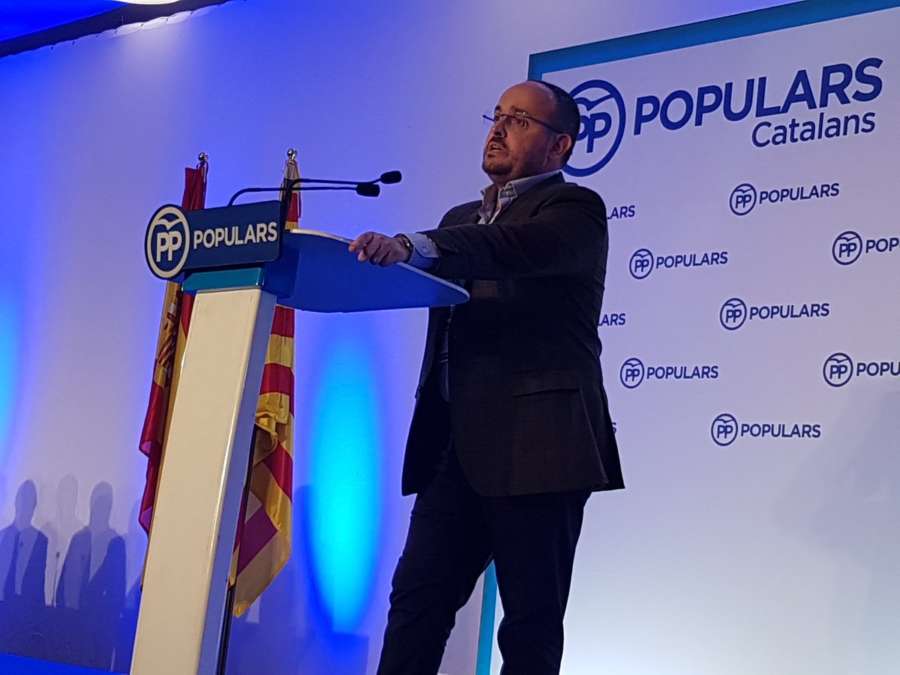Alejandro Fernández, proclamado nuevo líder del PP catalán
