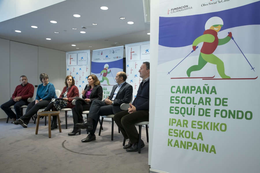 En marcha la 35ª Campaña escolar de Esquí de Fondo en Navarra en Roncal y Salázar