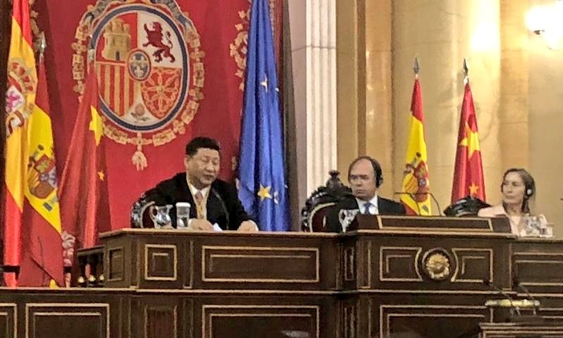 China anima a España a 