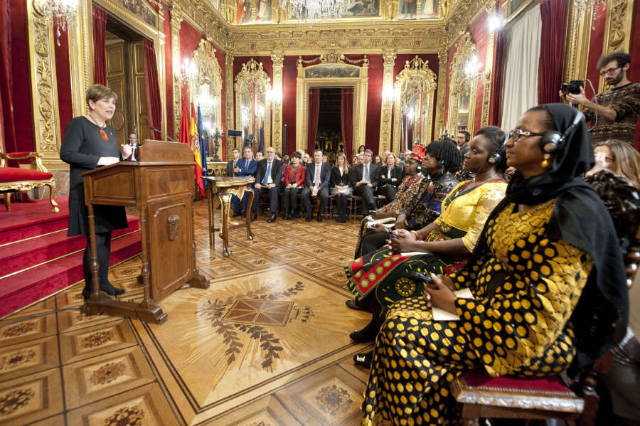 Cuatro africanas reciben el XVI Premio Internacional 