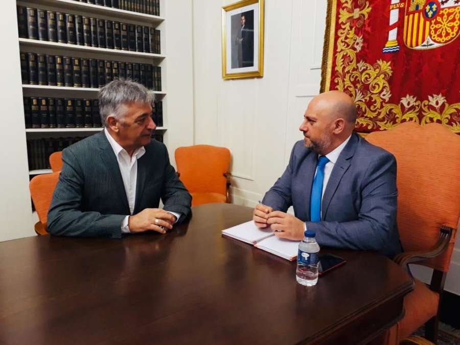 Delegado del Gobierno continúa su ronda de contactos con Geroa Bai