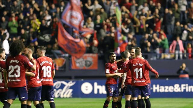 Osasuna crece con su tercer triunfo seguido con goles de Villar y Oier