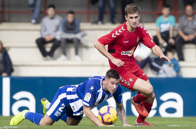 0-2. El Alavés desequilibra con acciones de Burgui y Paulino
