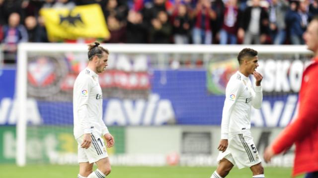 El Eibar frena en seco al Real Madrid de Solari (3-0)
