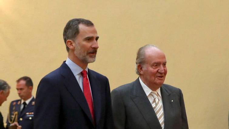Don Juan Carlos estará con Felipe VI en acto del Congreso por la Constitución