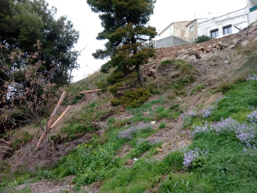 Obras Públicas inicia la reparación de un talud en Sartaguda