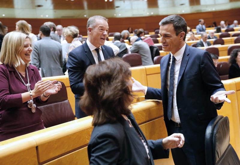 La mayoría del PSOE aleja el 155 y replantea el papel territorial del Senado