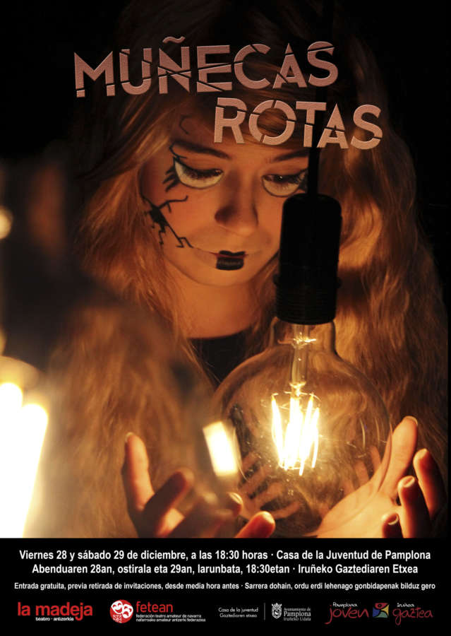 AGENDA: 28 y 29 de diciembre, en Casa de la Juventud, Teatro la Madeja