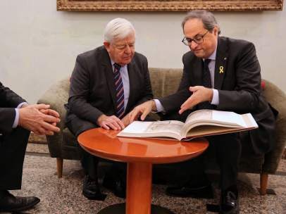 Lluvia de críticas a Torra por apelar a la 'vía eslovena' para la independencia