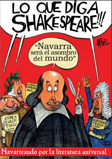 AGENDA: 13 de diciembre, en Ámbito Cultural, conferencia de César Oroz 'Lo que diga Shakespeare'