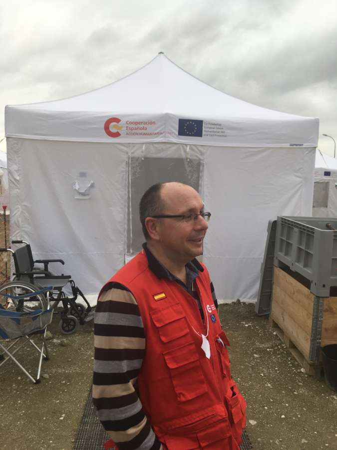 El navarro Lafuente, en el equipo de Ayuda y Respuestas a Emergencias Internacionales