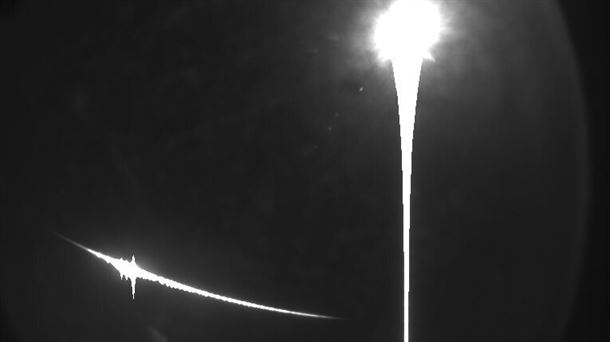 Expertos siguen investigando el meteorito que el sábado cruzó España y  se divisó en Navarra