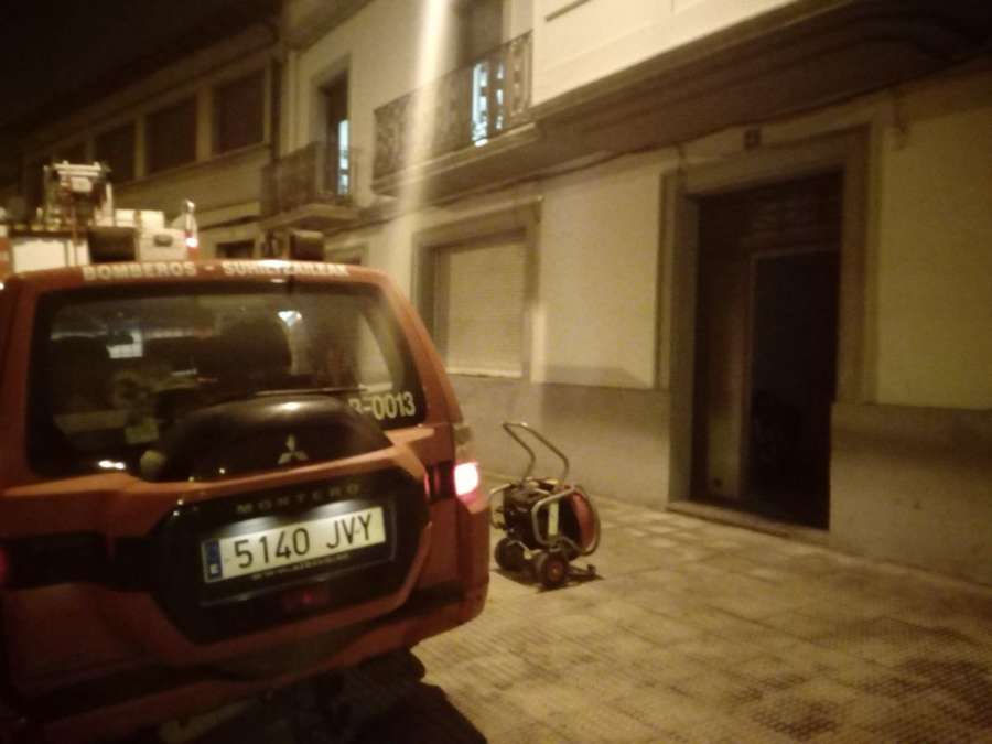 Dos trasladadas al hospital y otros dos atendidos por inhalar CO en Olite