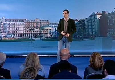Casado en Pamplona: Andalucía es el preámbulo de nuevas mayorías constitucionalistas