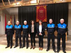 Cuatro nuevos inspectores en la Policía Municipal de Pamplona