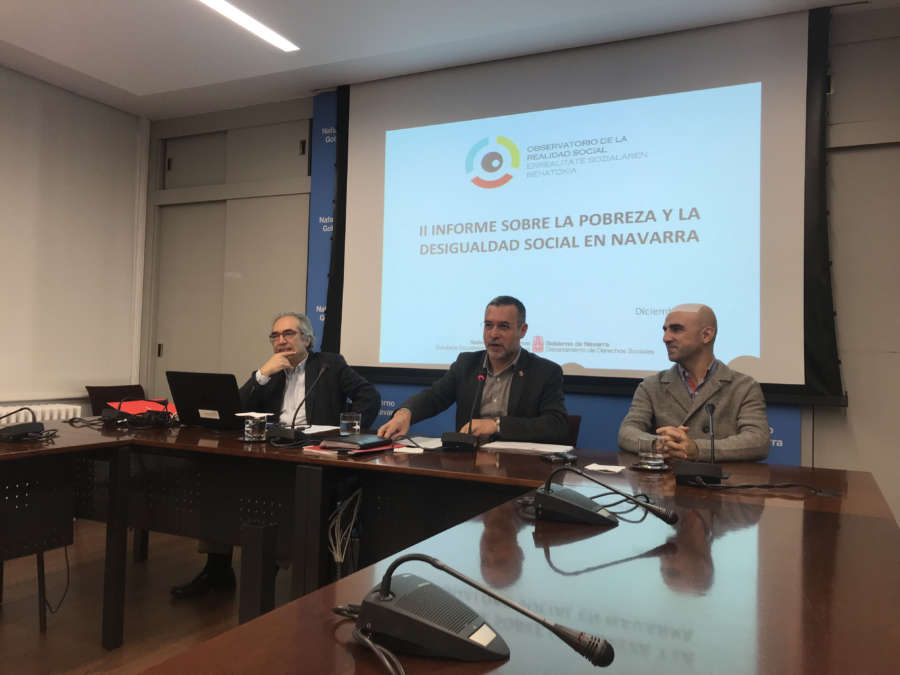 La tasa de pobreza severa de Navarra baja en 6.400 personas, del 8,4 al 7,4 %